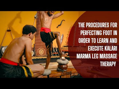 The procedures for perfecting foot in order to learn and execute kalari marma leg massage therapy (Duration: 02:57:49)