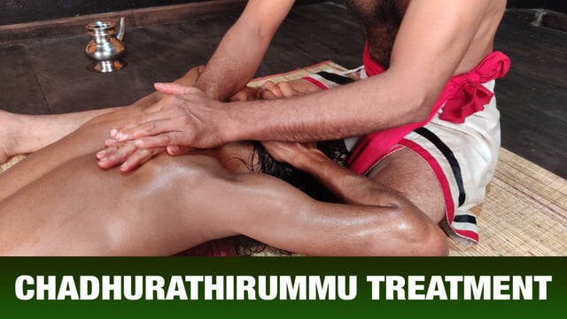 Palm massage therapy segment in Kalari marma therapy - CHADHURA THIRUMMU (Duration: 01:06:57)