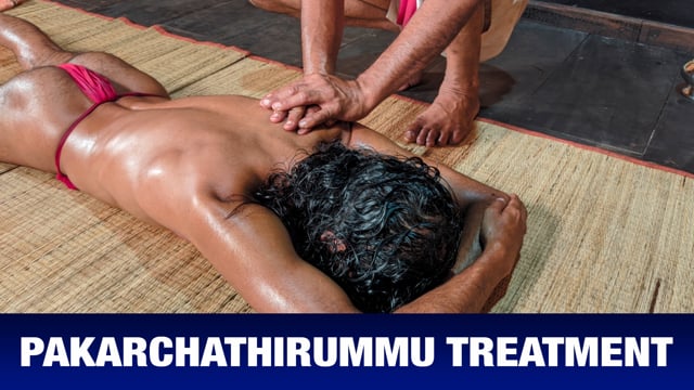 Palm massage therapy segment in Kalari marma therapy - Pakarchathirummu (Duration : 01:05:47)