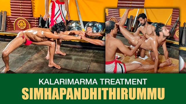 Palm massage therapy segment in Kalari marma therapy - SIMHAPANDHITHIRUMMU (Duration : 01:10:19)