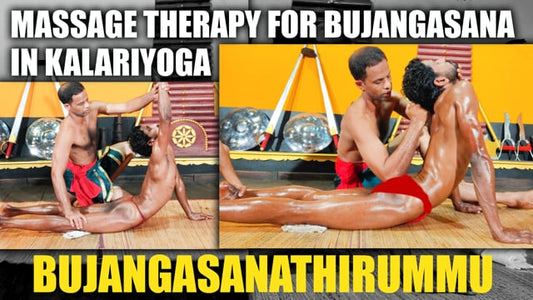 Yoga massage therapy segment in Kalari marma therapy - BUJANGASANATHIRUMMU (Duration : 49:12)